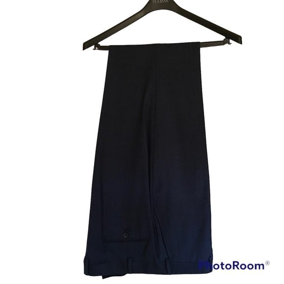 NEW Men’s Jos A Bank Traveler’s Suit 48L/43W in Navy Blue - Picture 5 of 12